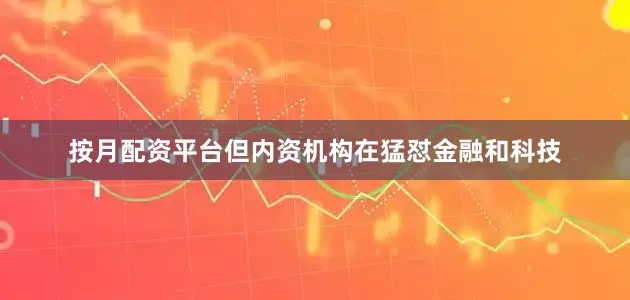 按月配资平台但内资机构在猛怼金融和科技