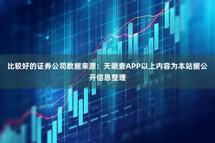 比较好的证券公司数据来源：天眼查APP以上内容为本站据公开信息整理